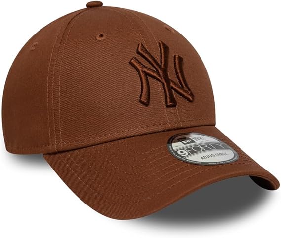 New Era 9Forty Uni Yankees Ess CapEra Women/Men - Curved Brim Cap Baseball MLB Metal Buckle, with Peak All-Season Spring Summer Autumn Winter N : 00230 \ 198759591549