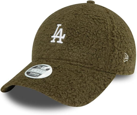New Era 9Forty Women Sherpa Cap - BBORG Los Angeles Dodgers Olive N: 00364