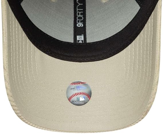 New Era 9Forty Cord Yankees WMNS CapEra Women - Corduroy Cap Baseball Women´s Metal Buckle, with Peak All-Season Spring Summer Autumn Winter N: 00369