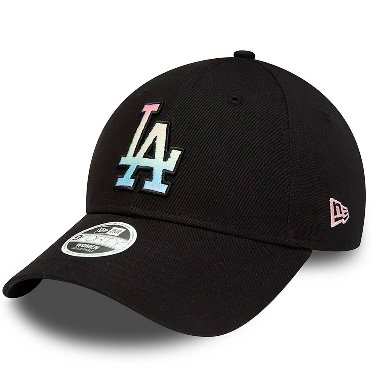 LA Dodgers Womens Ombre Infill Black 9FORTY Adjustable Cap