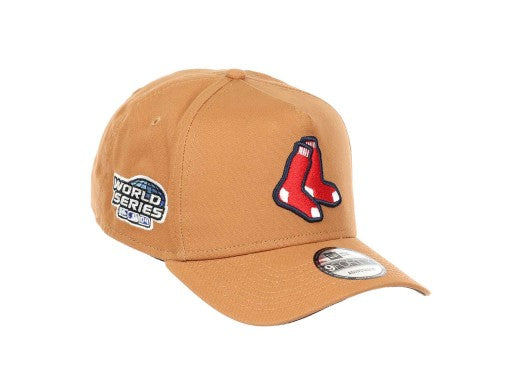 Boston Red Sox MLB World Series 2004 Sidepatch Brown 9Forty A-Frame Snapbac N: 00264