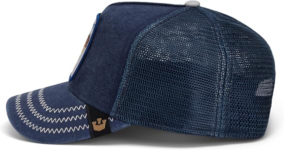 Goorin Bros. Bird of Prey Trucker Cap, Navy, One Size, Blue N: 00360