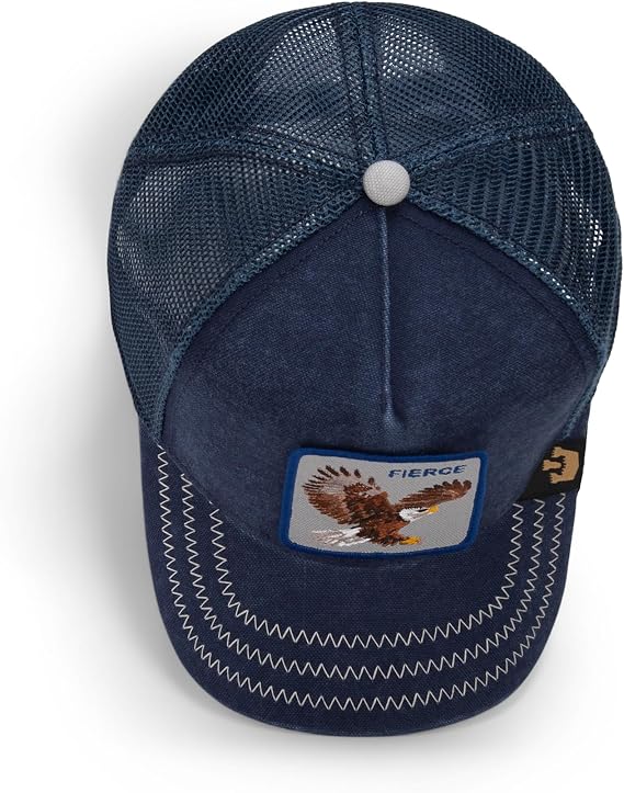 Goorin Bros. Bird of Prey Trucker Cap, Navy, One Size, Blue N: 00360