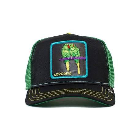 Goorin Bros. The Farm Summer Nights Capsule Trucker Hat, Black Twitterpated, One Size N: 00282