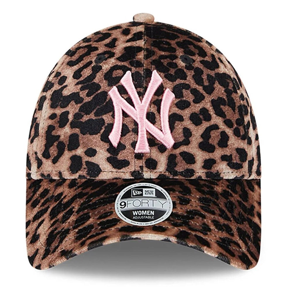 Casquette 9FORTY New York Yankees Velours Léopard - Femme