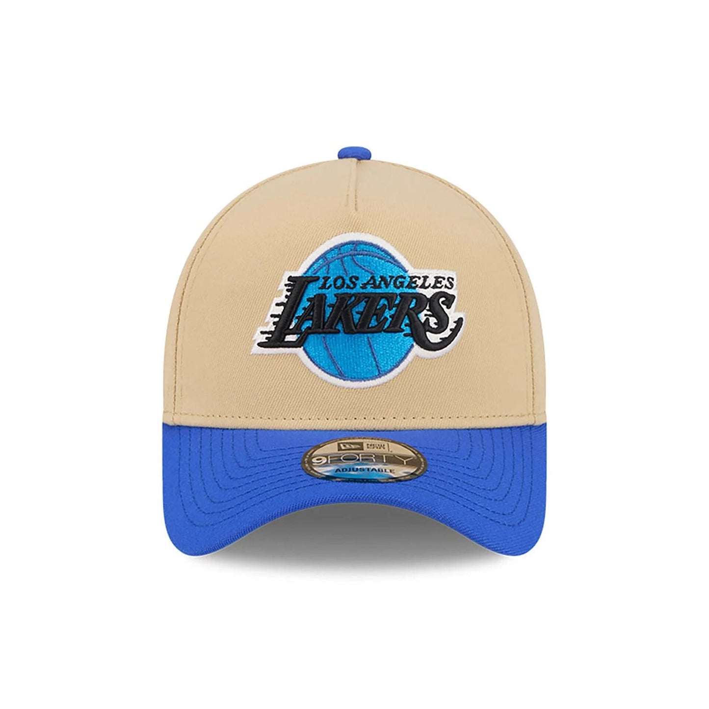 LA Lakers City Sidepatch Light Beige 9FORTY A-Frame Adjustable Cap