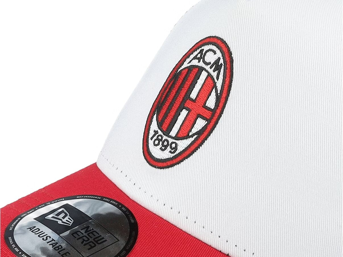 AC Milan Core White/Scarlet A-Frame Trucker - New Era