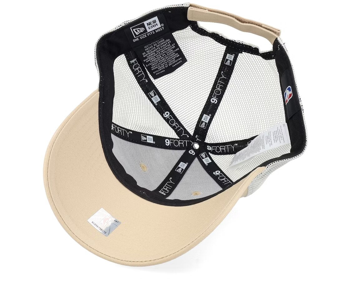 Los Angeles Lakers NBA 9FORTY Light Beige/Stone Trucker - New Era