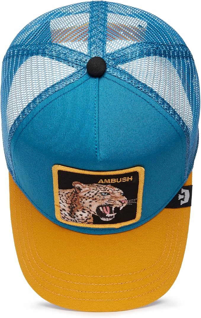 Goorin Bros. Trucker Cap Jaguar Fan Petrol Yellow N:00356