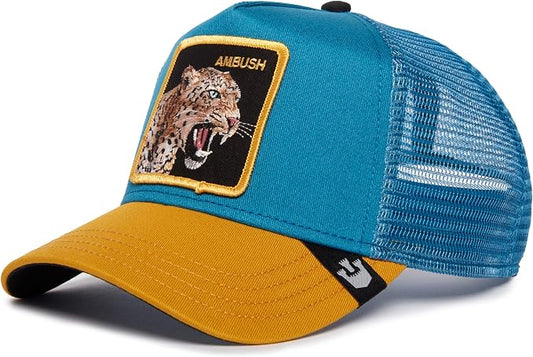 Goorin Bros. Trucker Cap Jaguar Fan Petrol Yellow N:00356