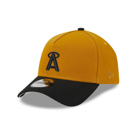 Anaheim Angels Rustic Fall Gold A-Frame 9FORTY Adjustable Cap