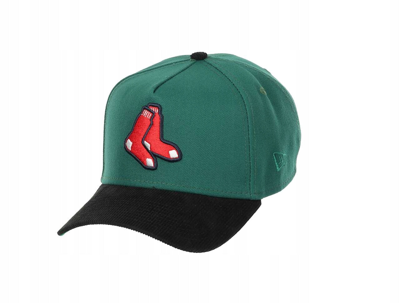 Boston Red Sox MLB World 2004 Side Patch Green Black Corduroy Cap 9Forty A-Fr N: 00265