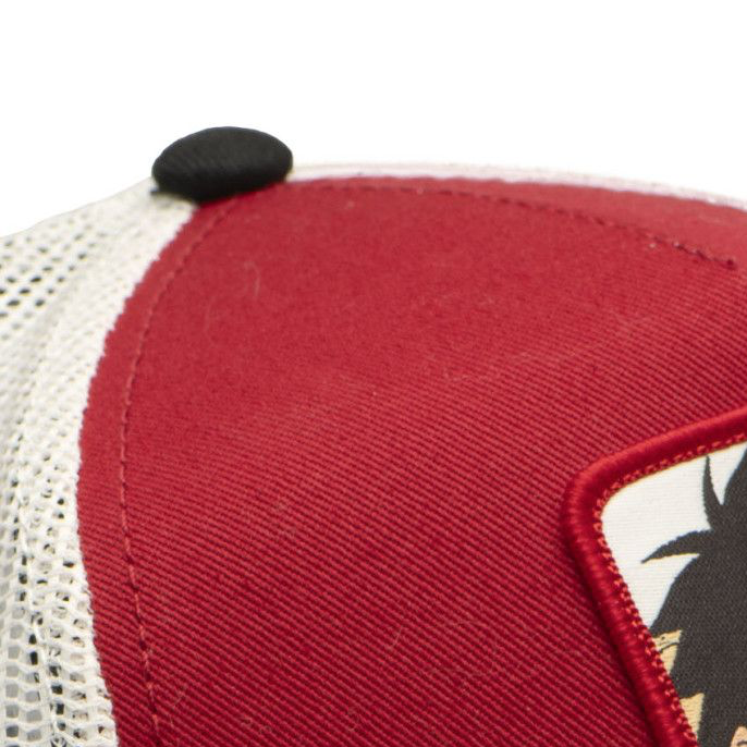 Casquette Trucker One Piece Luffy Snapback Rouge - Capslab N: 00269