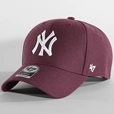 Casquette MVP MVPSP17WBP New York Yankees Prune