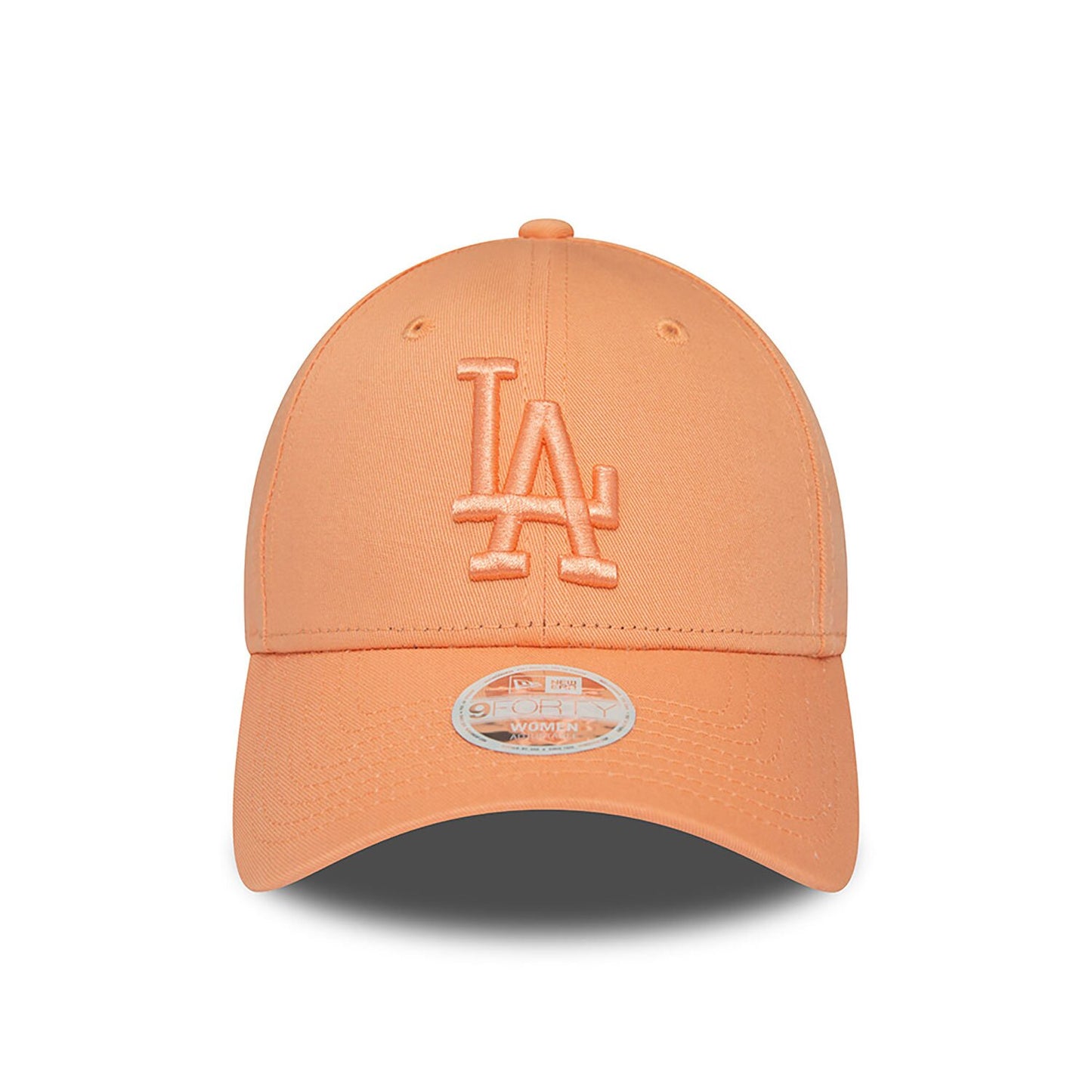 LA Dodgers Womens League Essential Peach 9FORTY Adjustable Cap