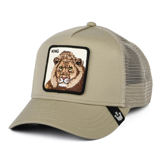 Casquette Trucker King Lion khaki GOORIN BROS.