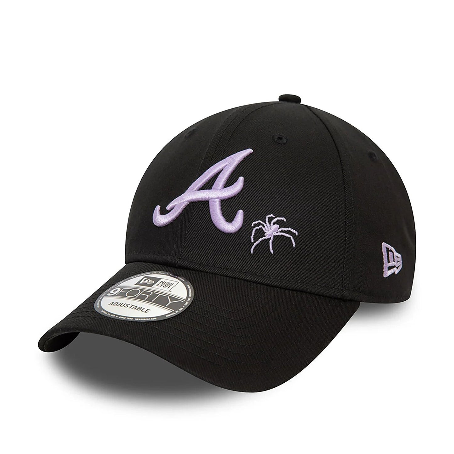 Casquette 9FORTY Atlanta Braves Glow In The Dark Spider Web