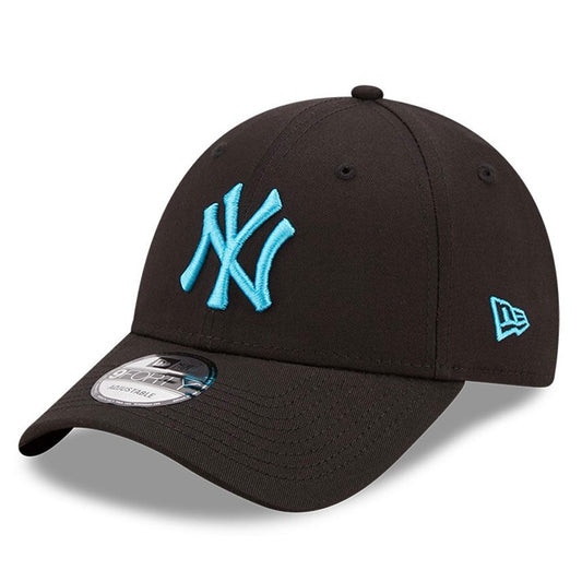 Casquette 9FORTY Noir New York Yankees Logo Neon