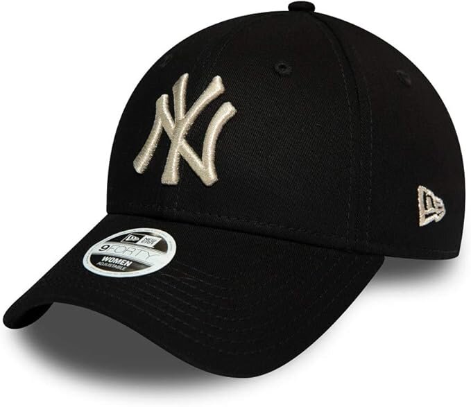 New Era York Yankees 9forty Adjustable Women Cap Metallic Logo