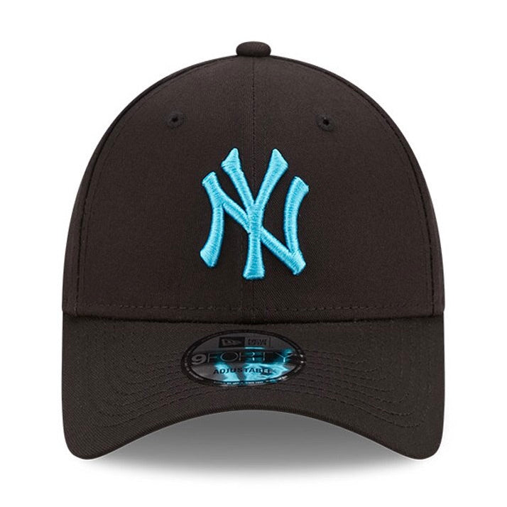 Casquette 9FORTY Noir New York Yankees Logo Neon