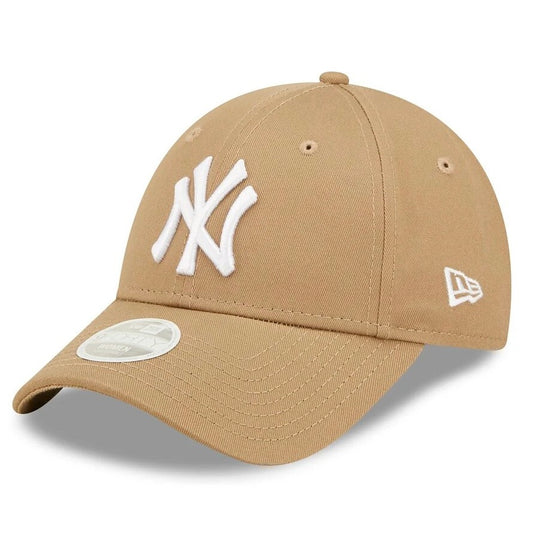 New York Yankees 9FORTY Womens League Essential Camel Cap