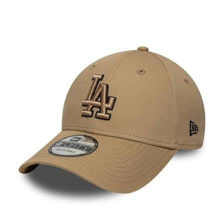 New Era 940 MLB Team outline 9FORTY Los Angeles Dodgers camel-noir N: 00275