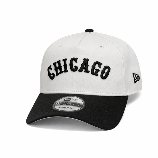 NEW ERA 9FORTY A-FRAME MLB CHICAGO WHITE SOX FOREVER & EVER TWO TONE / GREY UV SNAPBACK CAP N: 00733