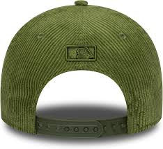 New Era 9Forty Uni Cord Dodgers Cap Baseball Cap Curved Brim LA Los Angeles Cord Cap Women's/Men's - Snapback, with Brim Spring-Summer Autumn-Winter N: 00238 \ 198977967287