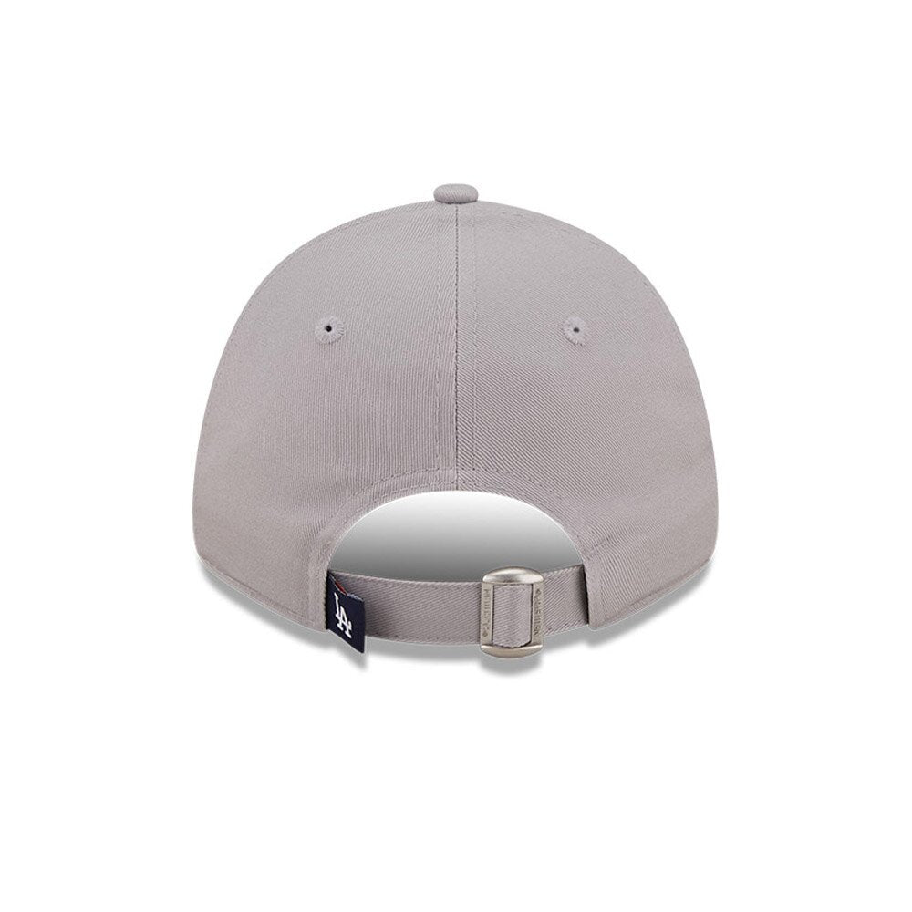 LA Dodgers Team Logo Grey 9FORTY Adjustable Cap