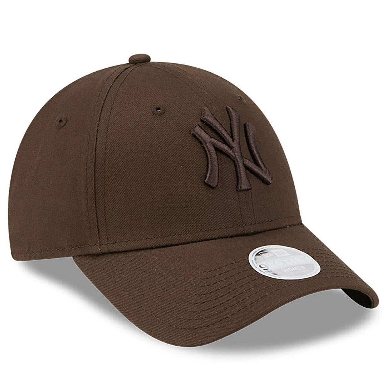 New York Yankees League Essential Womens Dark Brown 9FORTY Adjustable Cap