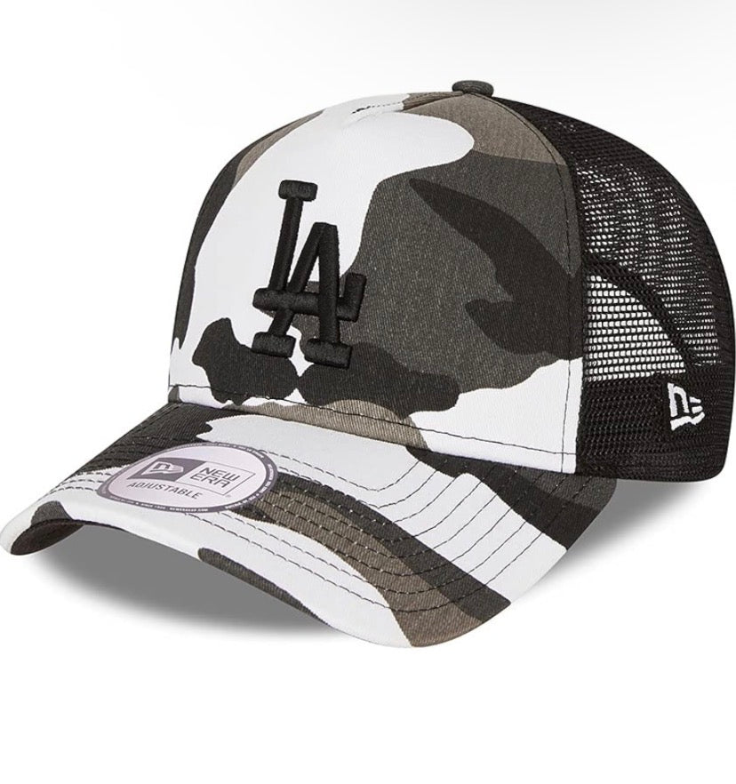 New Era Los Angeles Dodgers Camouflage Infill Grey 9Forty Adjustable Cap N: 00266