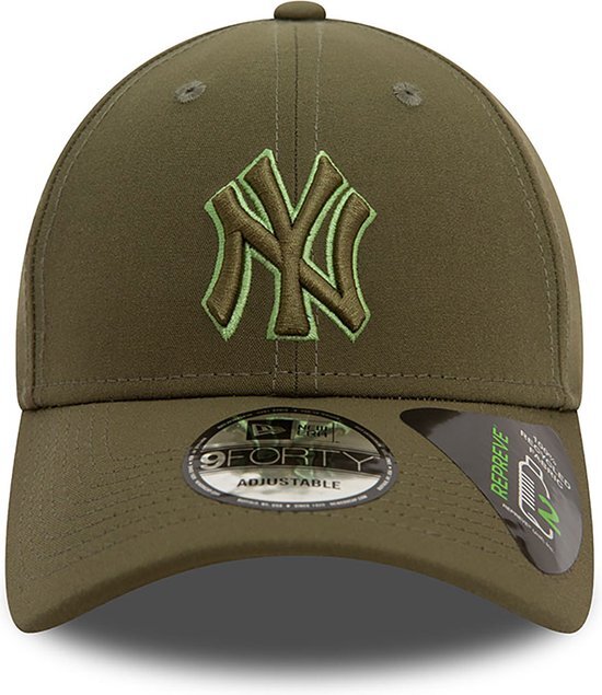 Casquette ajustable 9FORTY verte Repreve Outline des Yankees de New York