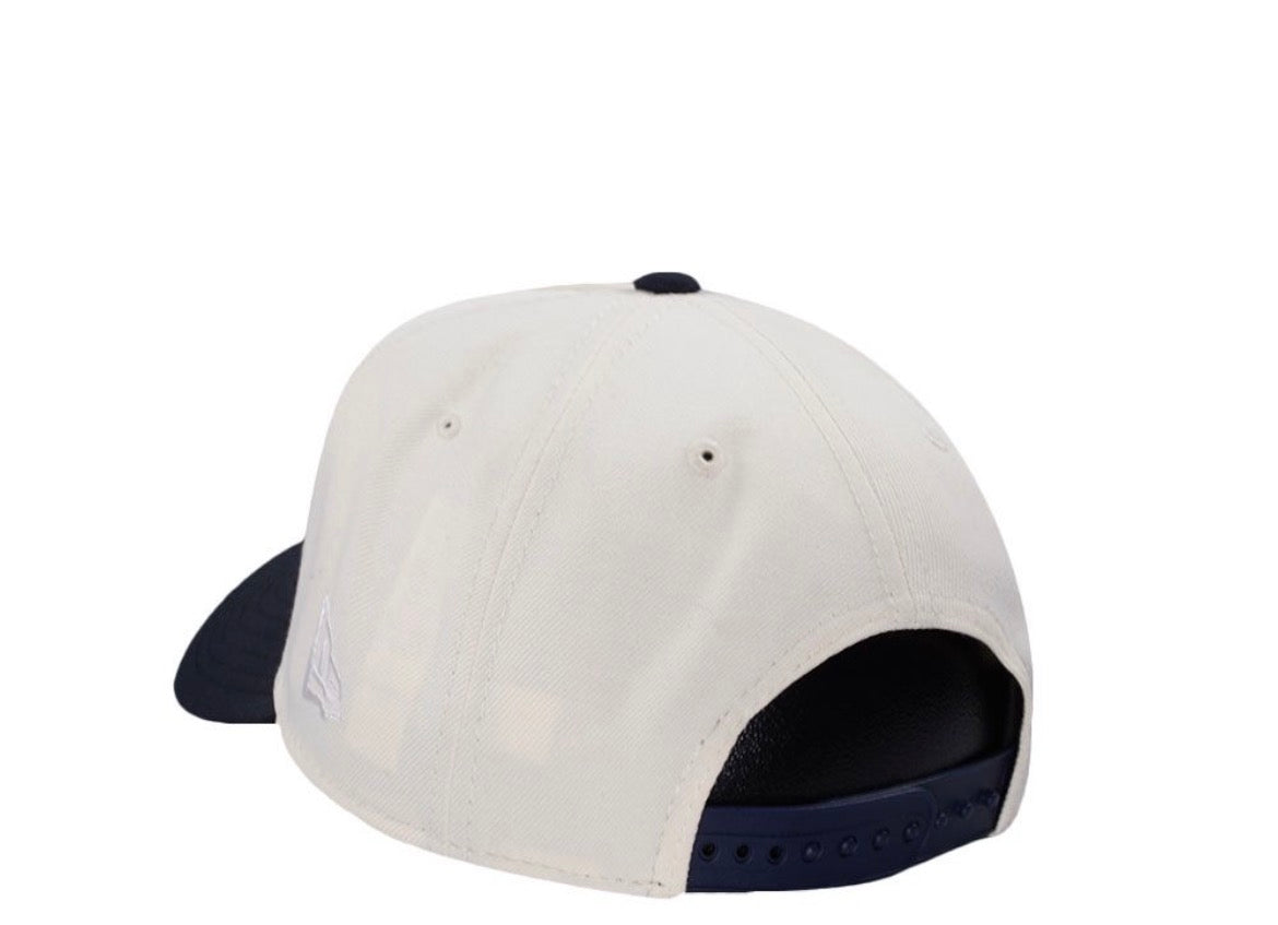 NEW ERA NEW YORK YANKEES WORLD SERIES WHITE OUT CHROME TWO TONE EDITION 9FORTY A FRAME SNAPBACK CAP New Era N: 00759