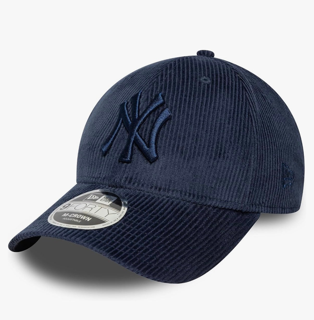New Era Adult's Cord MLB New York Yankees Baseball Cap Hat Navy