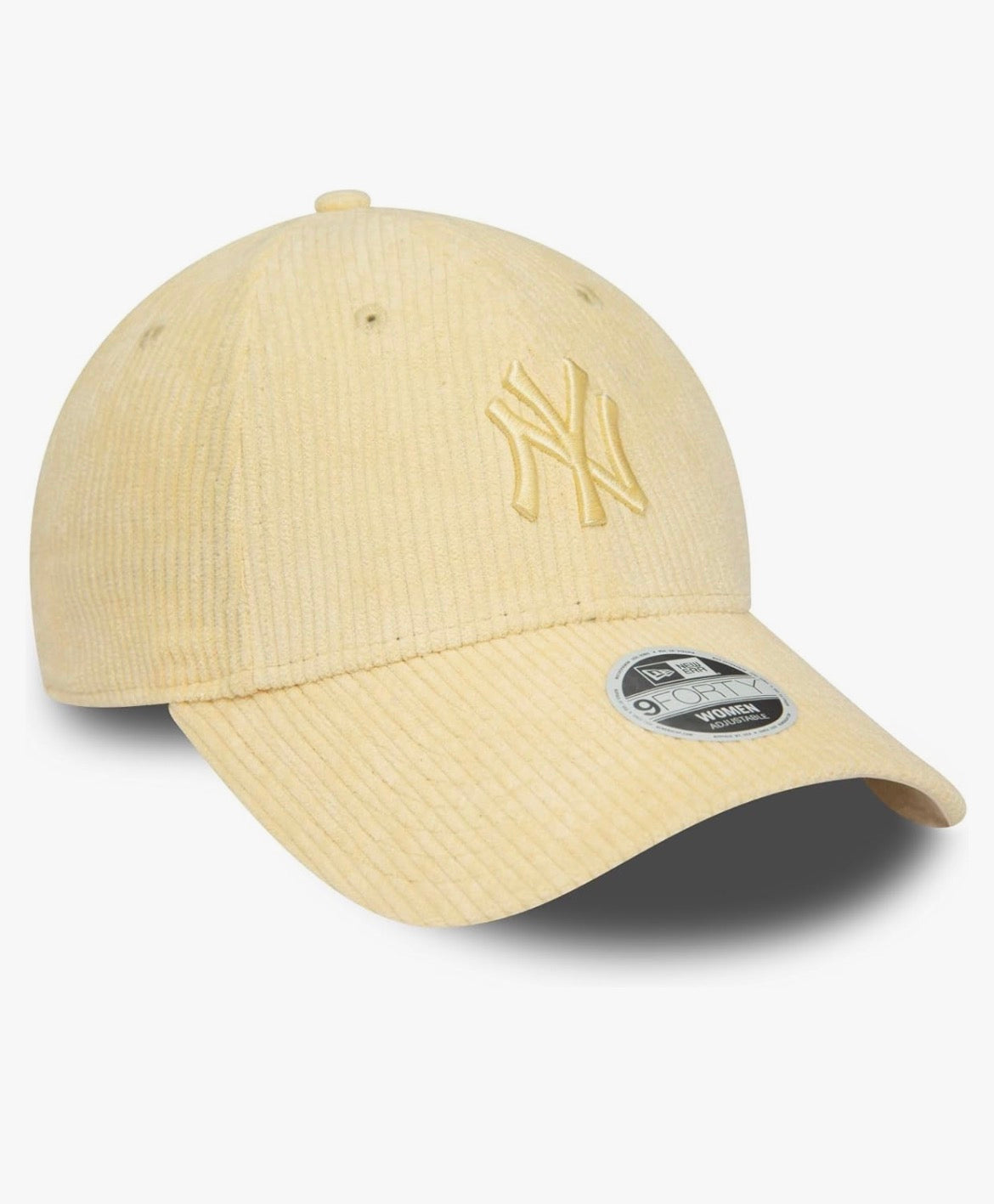New Era 9Forty Cord  New York Yankees Soft Women's Cap Yellow N: 00768