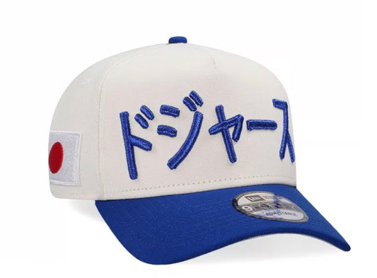 NEW ERA LOS ANGELES DODGERS KANJI CHROME TWO TONE EDITION 9FORTY A FRAME SNAPBACK CAP
 New Era