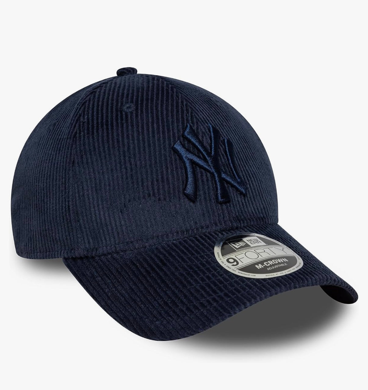 New Era Adult's Cord MLB New York Yankees Baseball Cap Hat Navy
