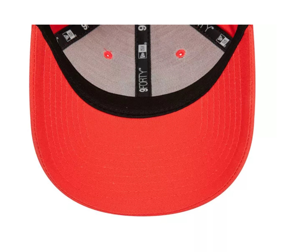 Casquette 9FORTY New York Yankees League Essential - Femme Corail Osfm N:00701