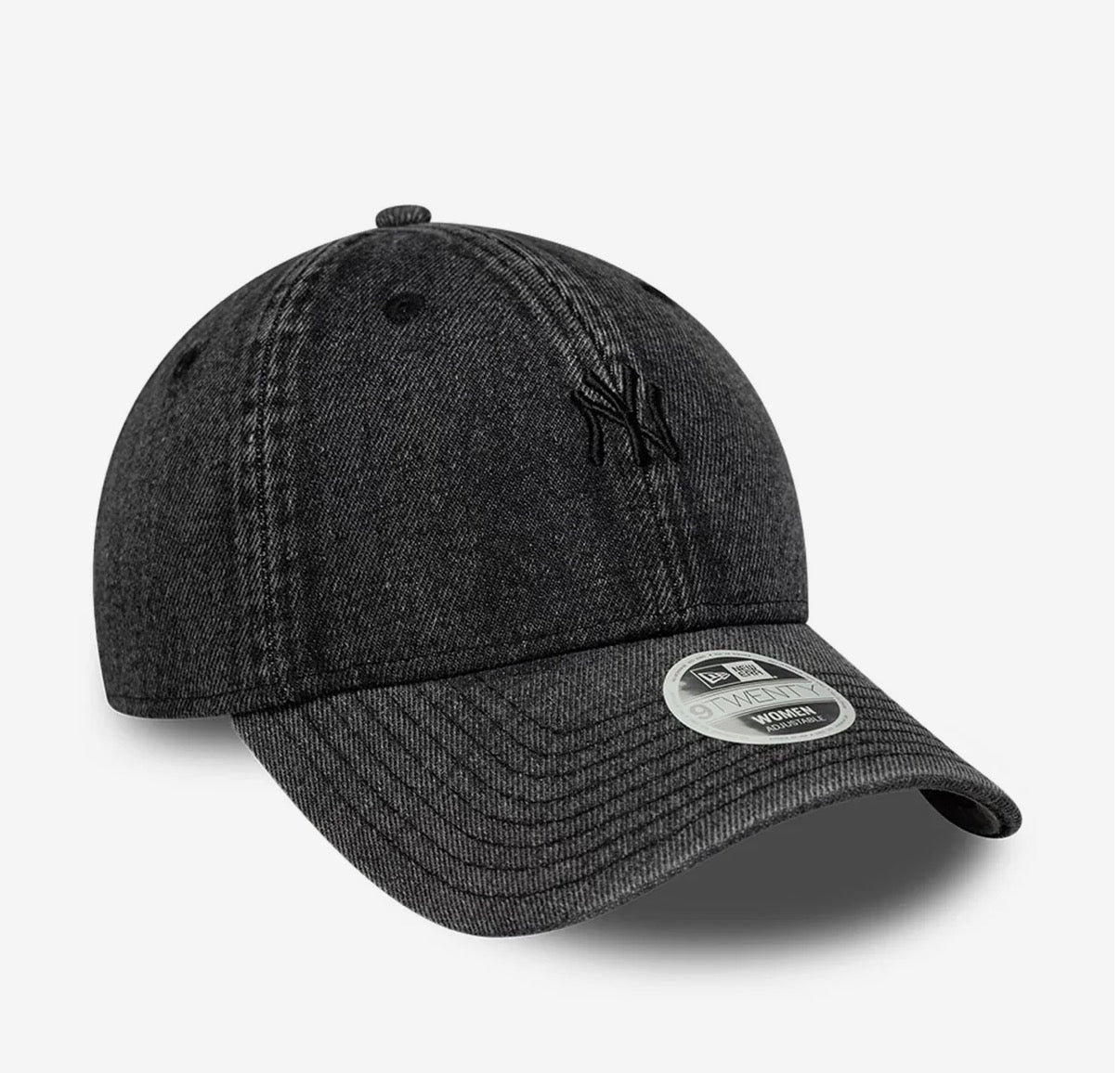 New York Yankees Womens MLB Denim Black 9TWENTY Adjustable Cap Jean