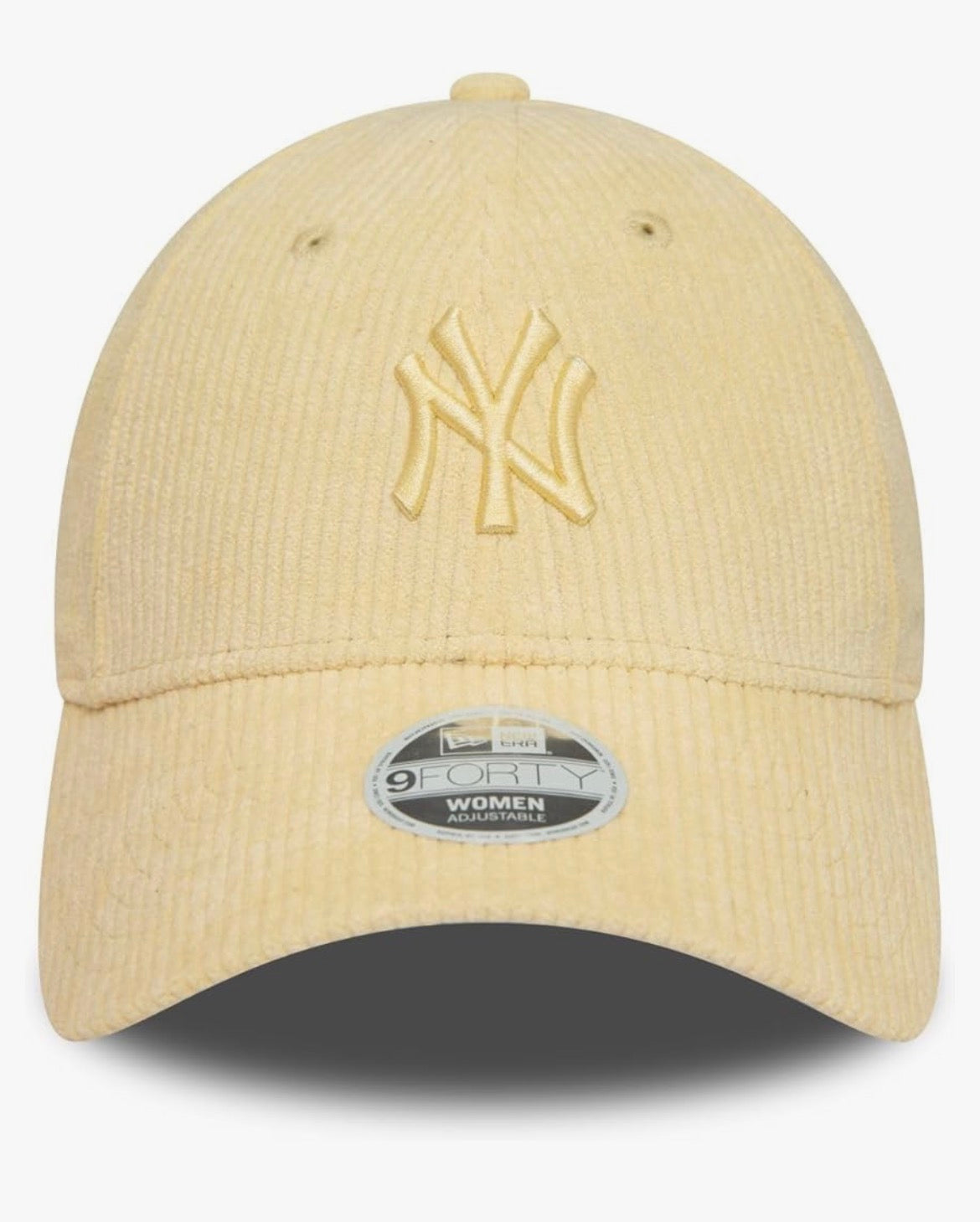 New Era 9Forty Cord  New York Yankees Soft Women's Cap Yellow N: 00768