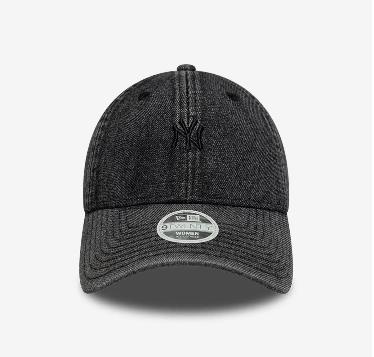 New York Yankees Womens MLB Denim Black 9TWENTY Adjustable Cap Jean