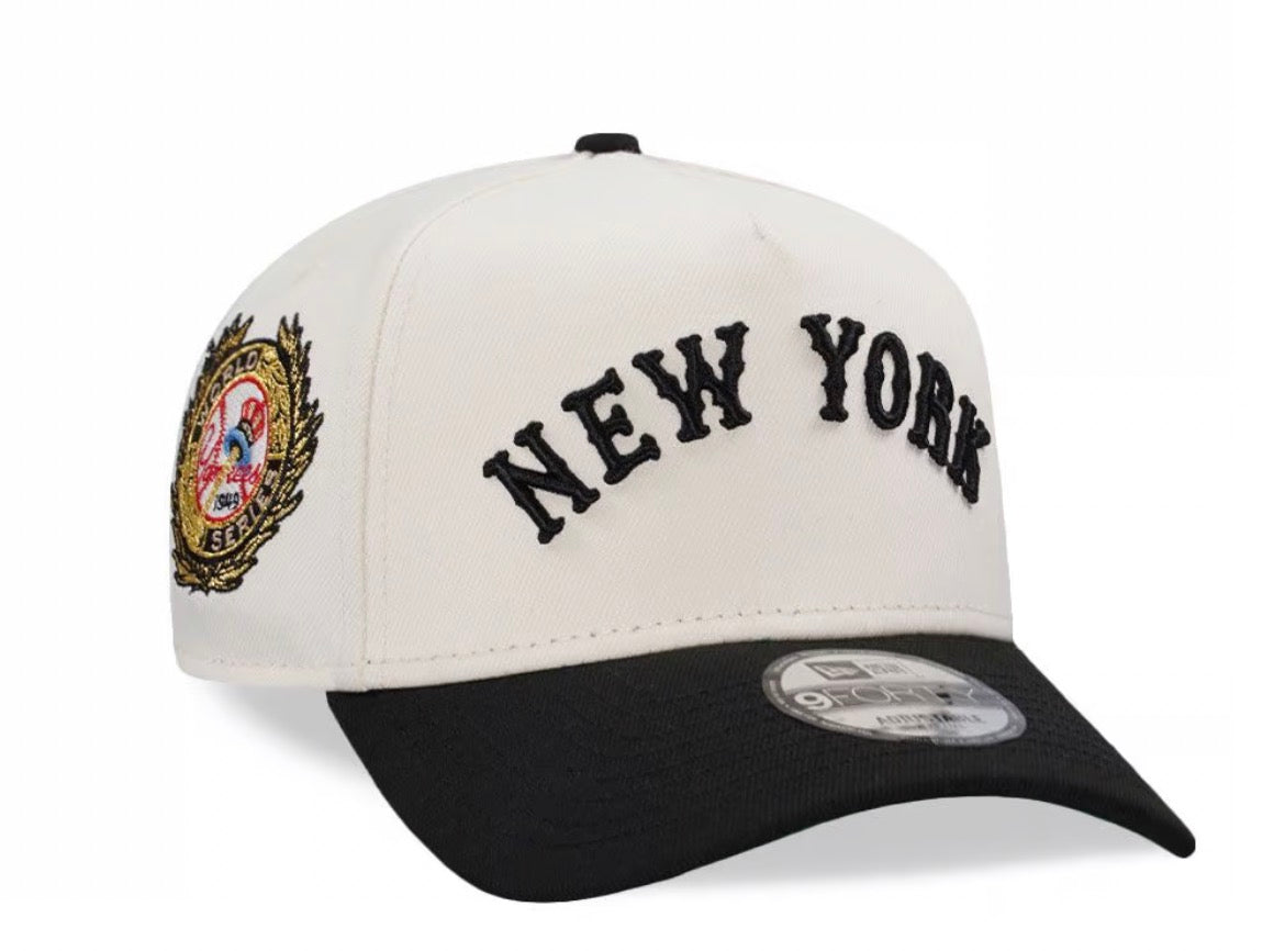 NEW ERA NEW YORK YANKEES WORLD SERIES 1949 CHROME PRIME TWO TONE EDITION 9FORTY A FRAME SNAPBACK HAT New Era N: 00750