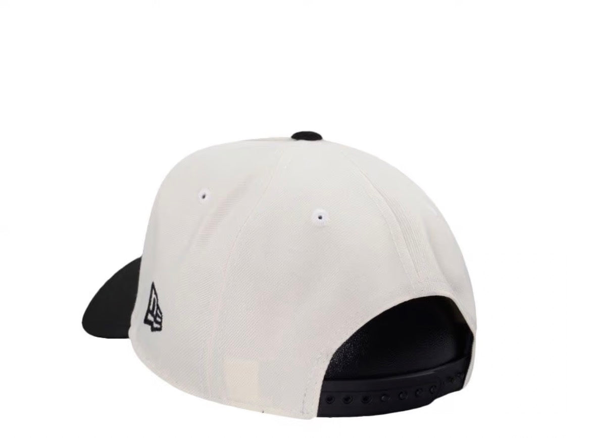 NEW ERA NEW YORK YANKEES CHROME BLACK TWO TONE EDITION 9FORTY A FRAME SNAPBACK CAP
 New Era