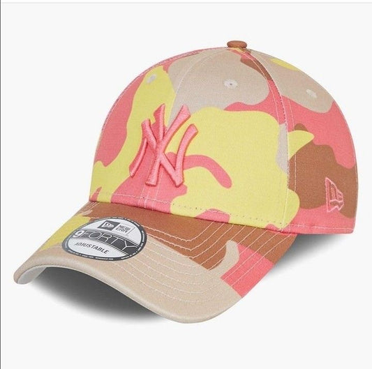 Casquette New York Yankees Camo Pack 9FORTY Stone Camo/Pink Adjustable - New Era N: 00659