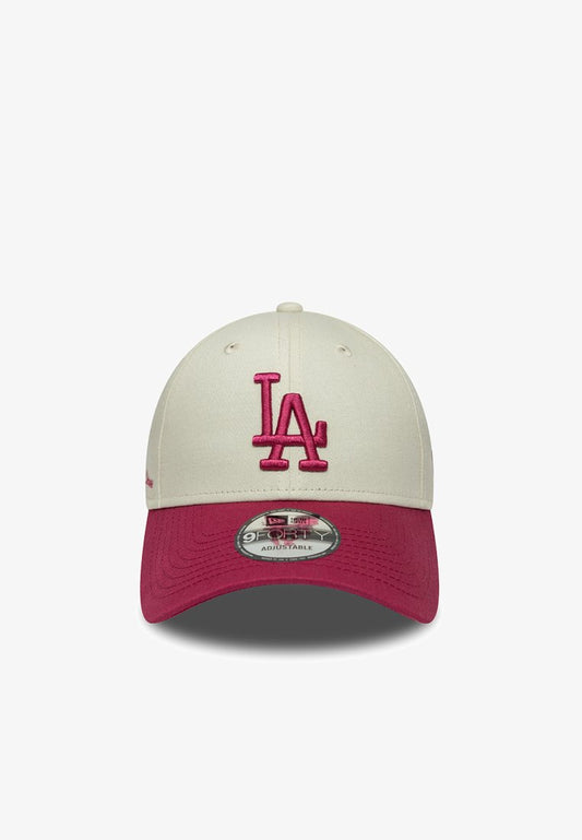 LA DODGERS MLB SIDE SCRIPT CREAM 9FORTY ADJUSTABLE CAP
