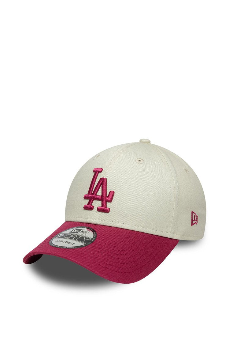 LA DODGERS MLB SIDE SCRIPT CREAM 9FORTY ADJUSTABLE CAP
