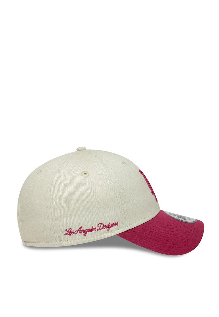 LA DODGERS MLB SIDE SCRIPT CREAM 9FORTY ADJUSTABLE CAP