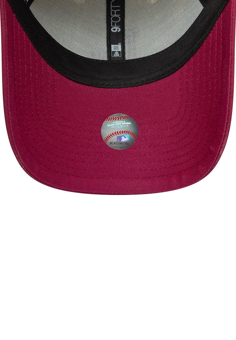 LA DODGERS MLB SIDE SCRIPT CREAM 9FORTY ADJUSTABLE CAP