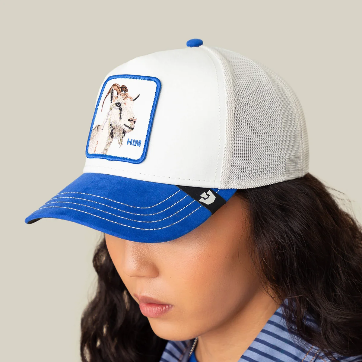 GOORIN BROS SUEDE GOAT TRUCKER