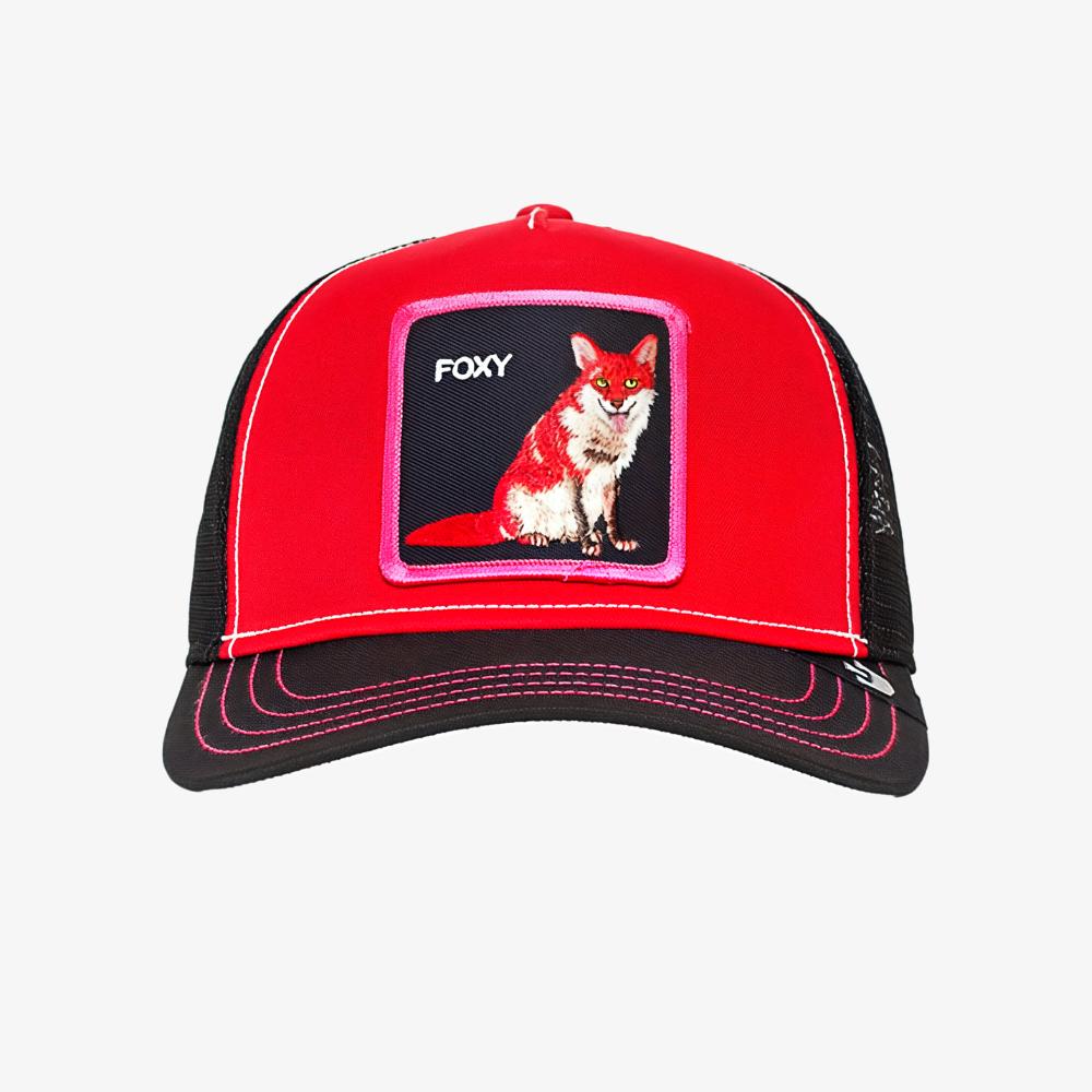 Goorin Bros. Trucker Cap Cappellino The Farm 'foxy' Rosso Nero Unisex